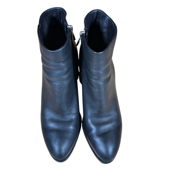 Alexander Wang Gabi Black Ankle Cutout Heel Boots Size 36 - Picture 3 of 13